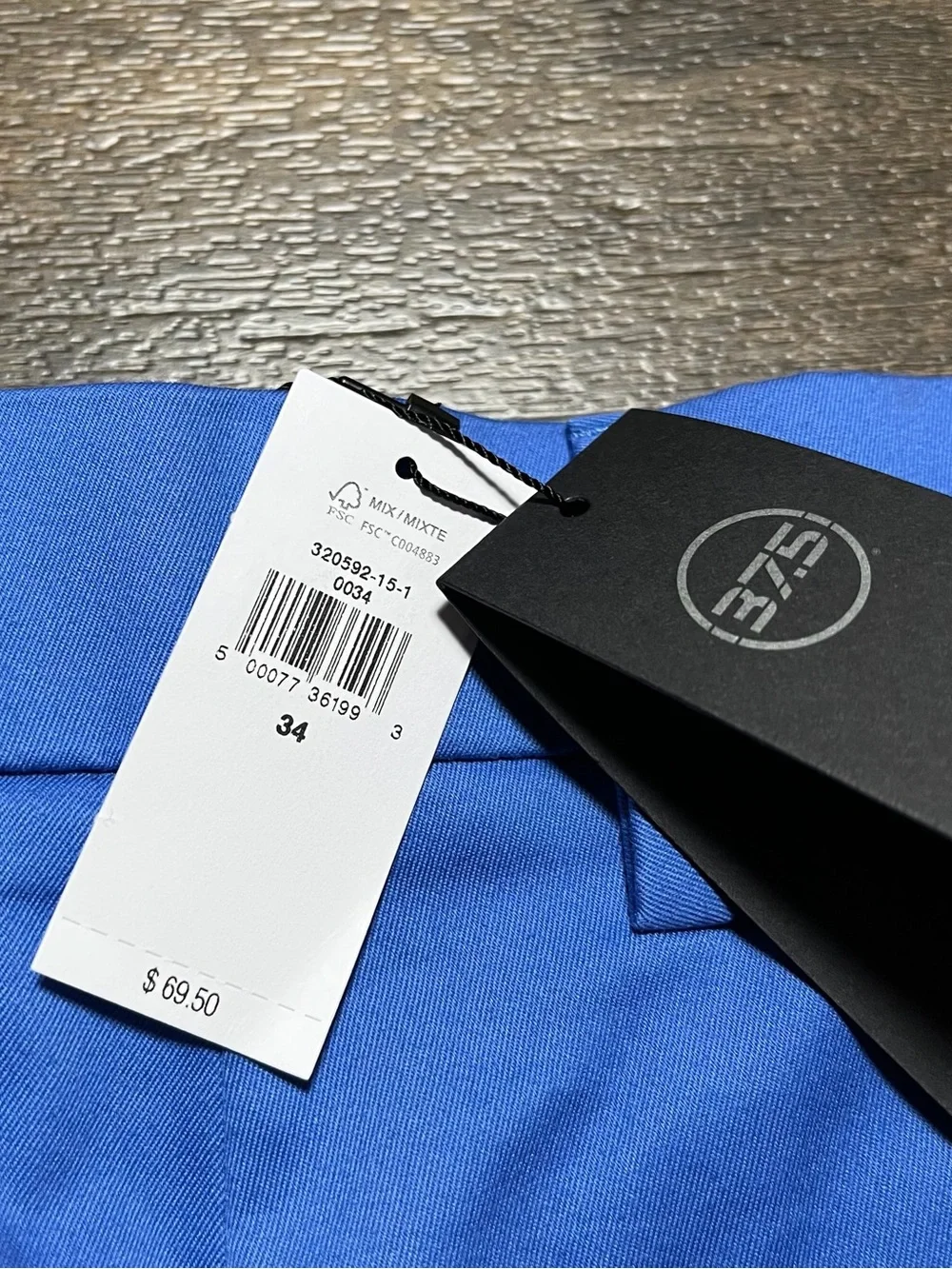 Banana Republic Core Temp Aiden Shorts Mens 34 Blue 7" 37.5 Stretch 320592 NWT - Picture 5 of 14